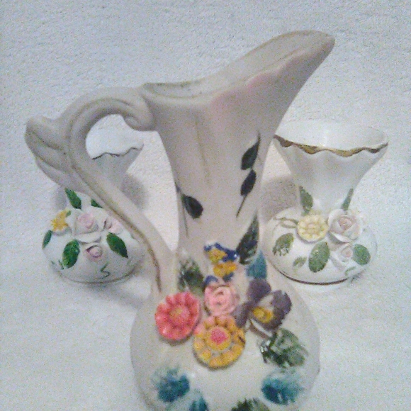 Vintage 7 Piece Miniature Vase and Pitcher Set - Picture 3 of 7